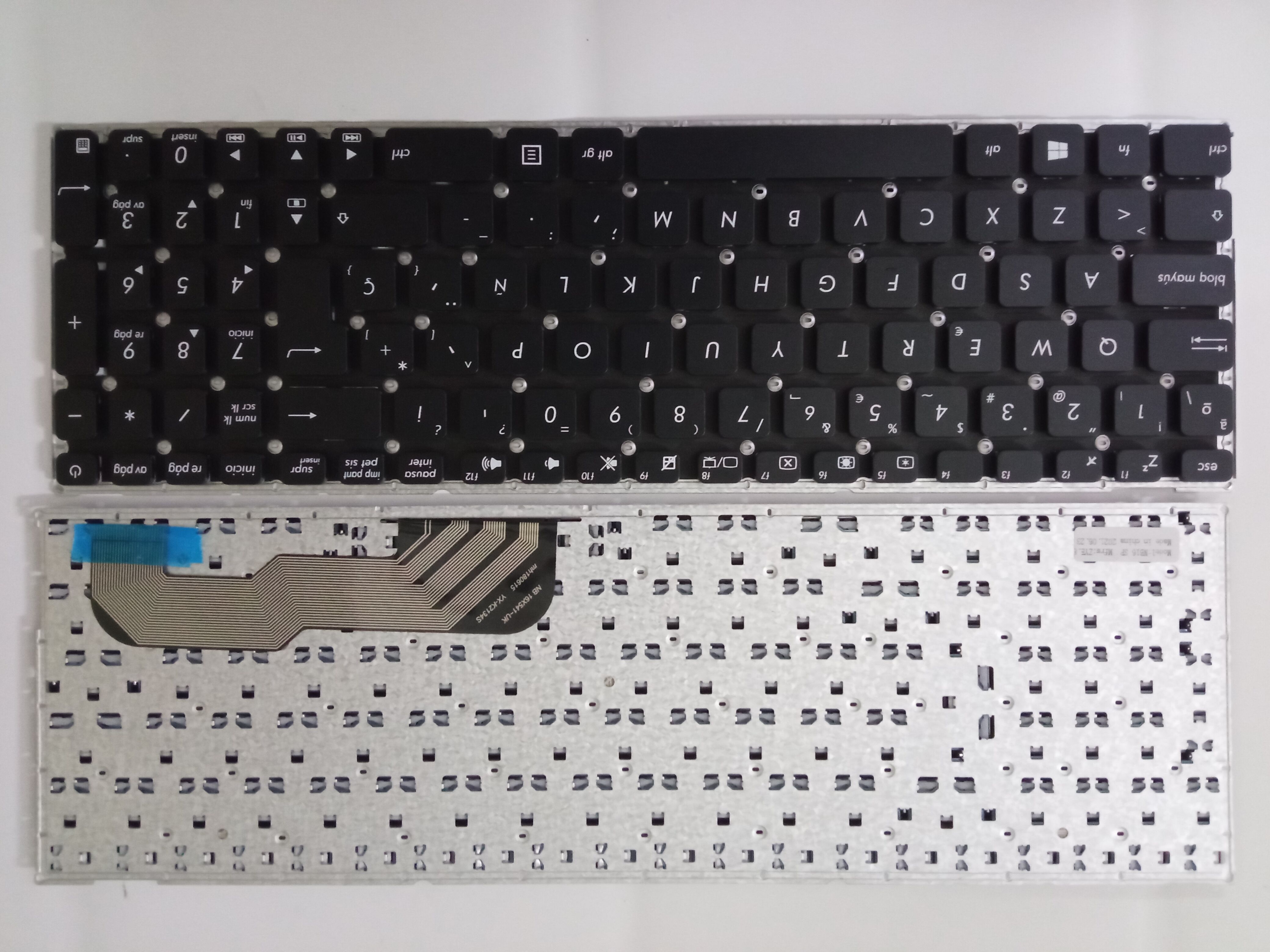 Picture of New Replacement Laptop Keyboard For ASUS X541 BLACK (OEM) SP Layout